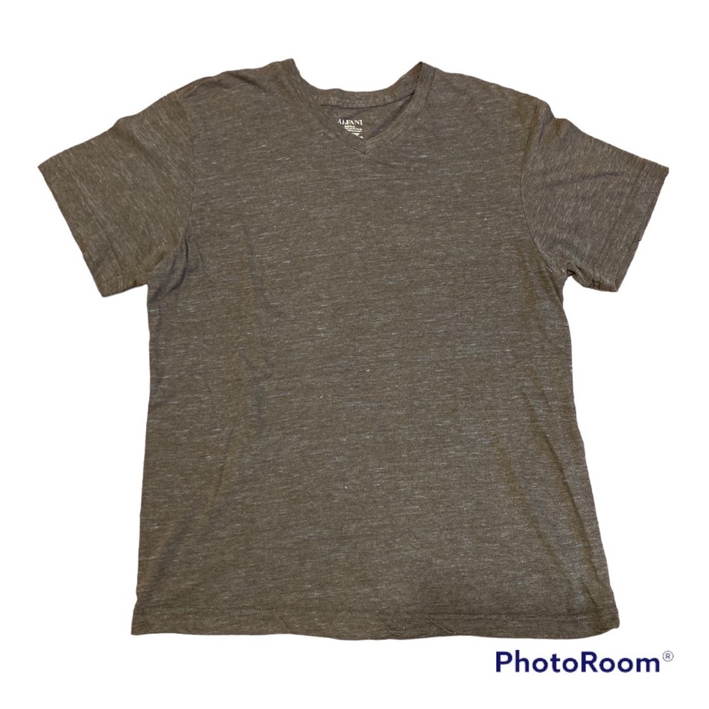 Alfani Grey and Blue T-Shirt